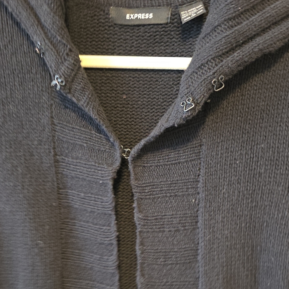Express Black Wool Blend Sweater - image 3